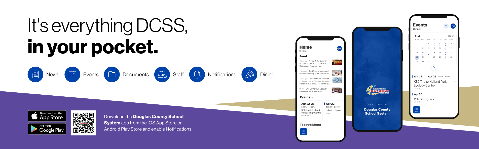 It's Everything DCSS, In your Pocket School App Marketing Campaign