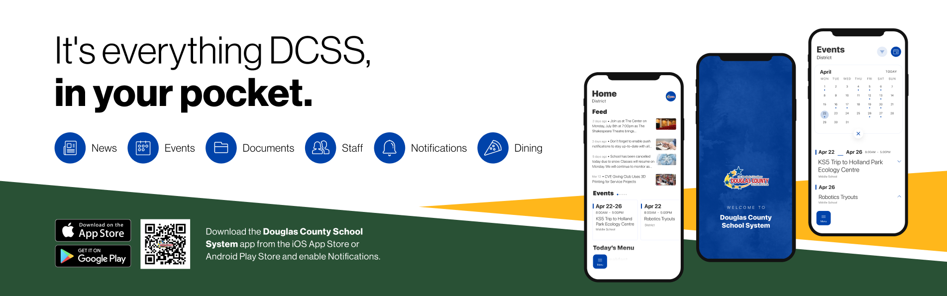 It's Everything DCSS, In your Pocket School App Marketing Campaign