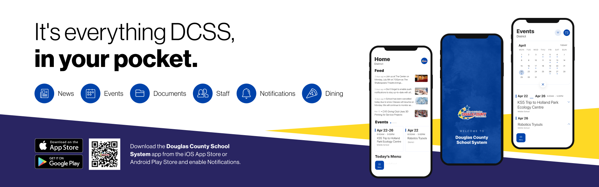 It's Everything DCSS, In your Pocket School App Marketing Campaign