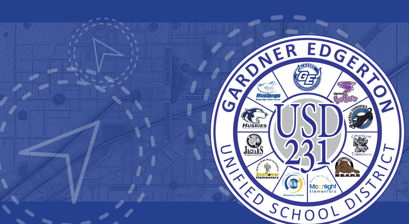 Artistic Map of Gardner USD 231 