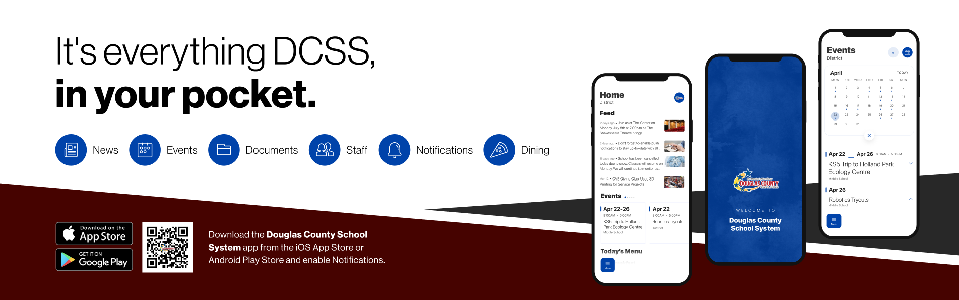 It's Everything DCSS, In your Pocket School App Marketing Campaign