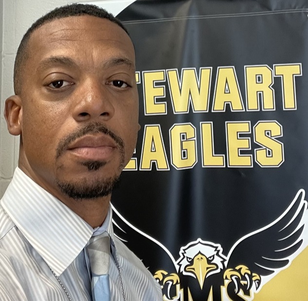 Stewart Eagles Principal Dr. Kevin Jefferson