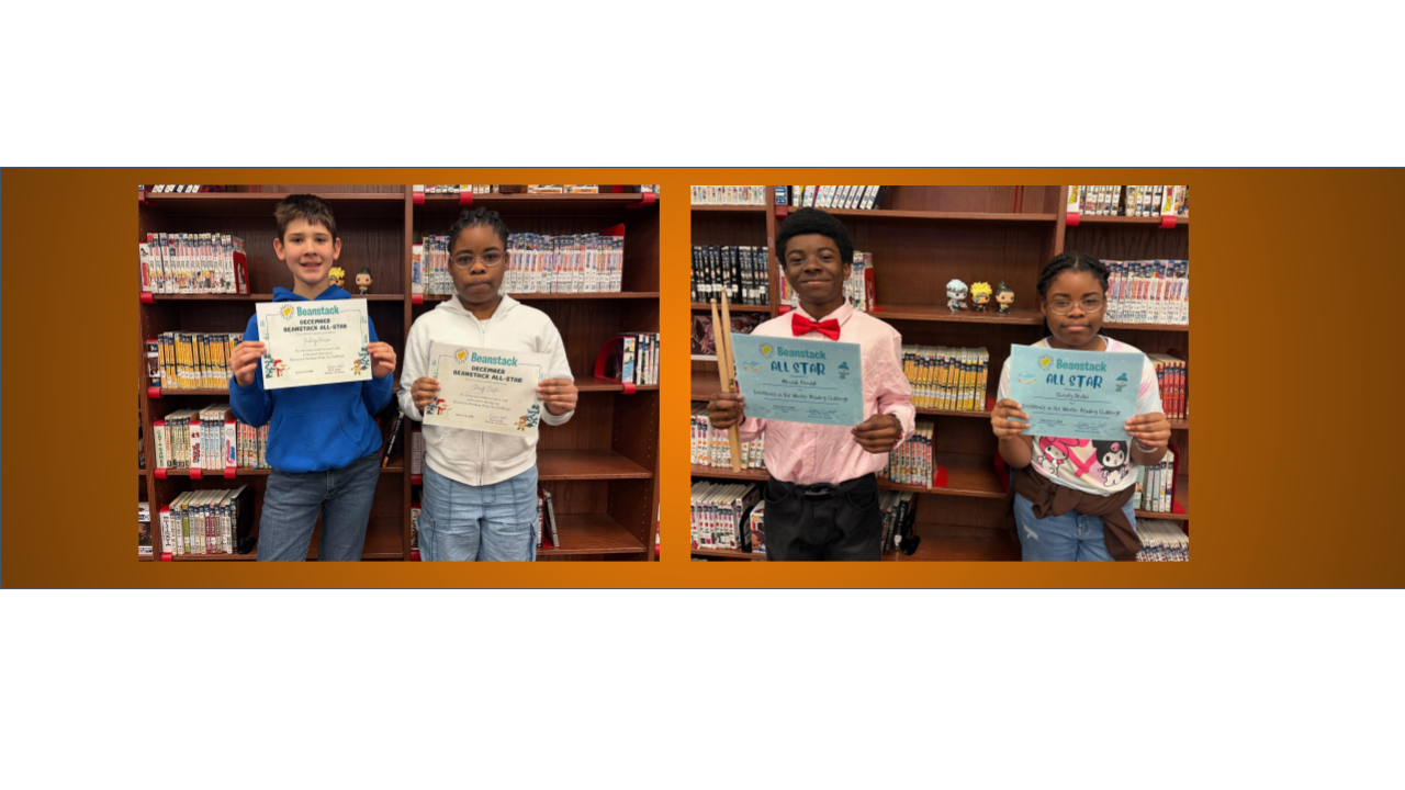 beanstack students of the month