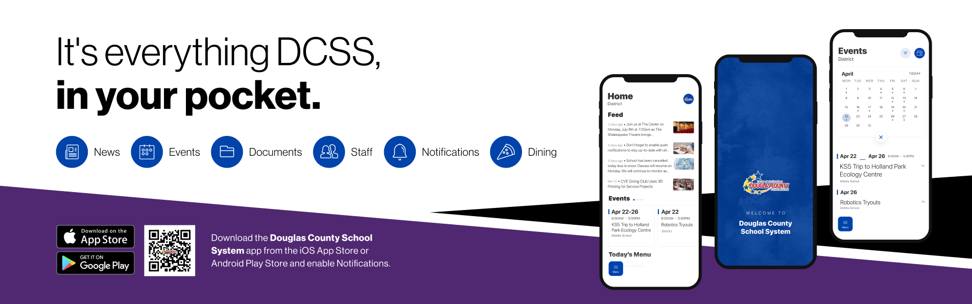 It's Everything DCSS, In your Pocket School App Marketing Campaign