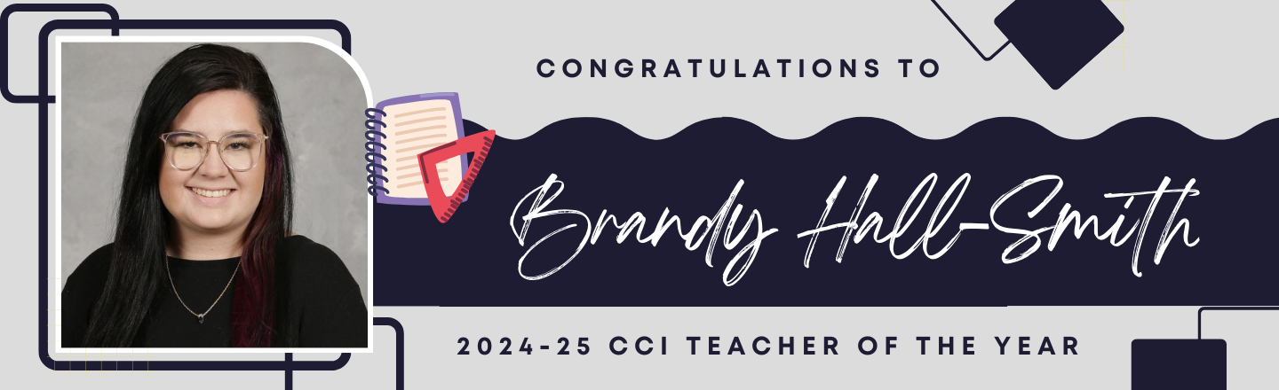 Brandy Hall-Smith, 2024-25 CCI Teacher of the Year