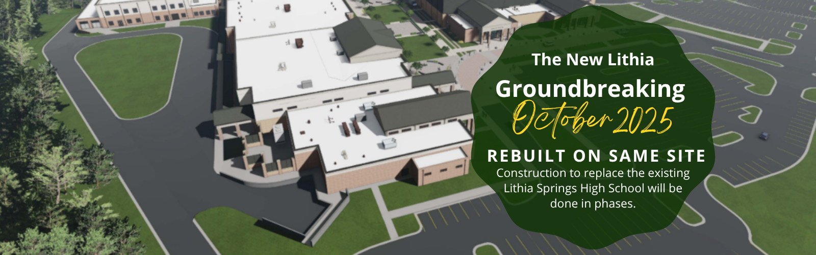 New LSHS  - Groundbreaking 2025