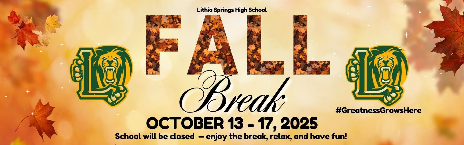 Fall Break 2025
