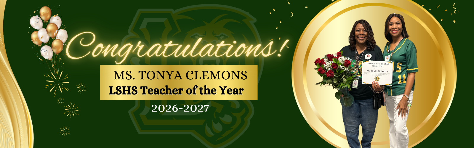 Teacher of the Year 2026-27