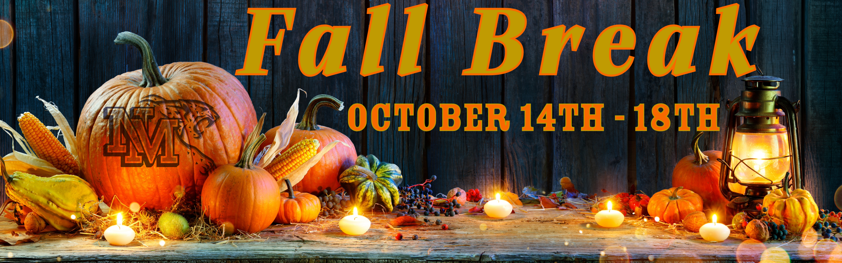 Fall Break Banner