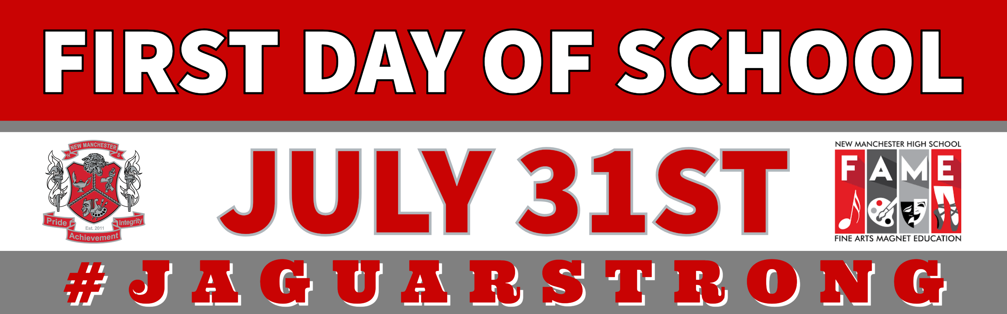 First Day of School Flyer