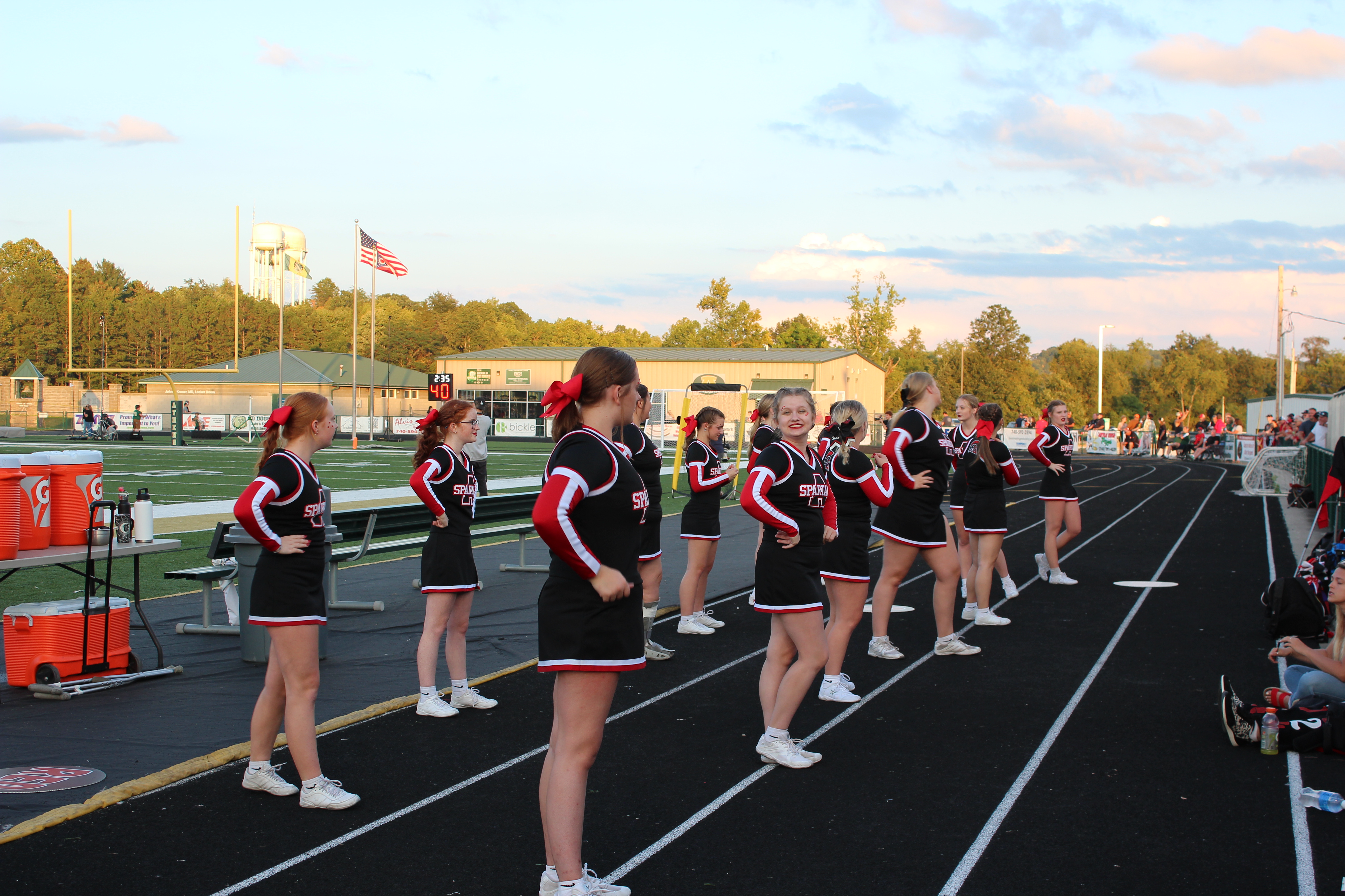 Football Cheerleaders