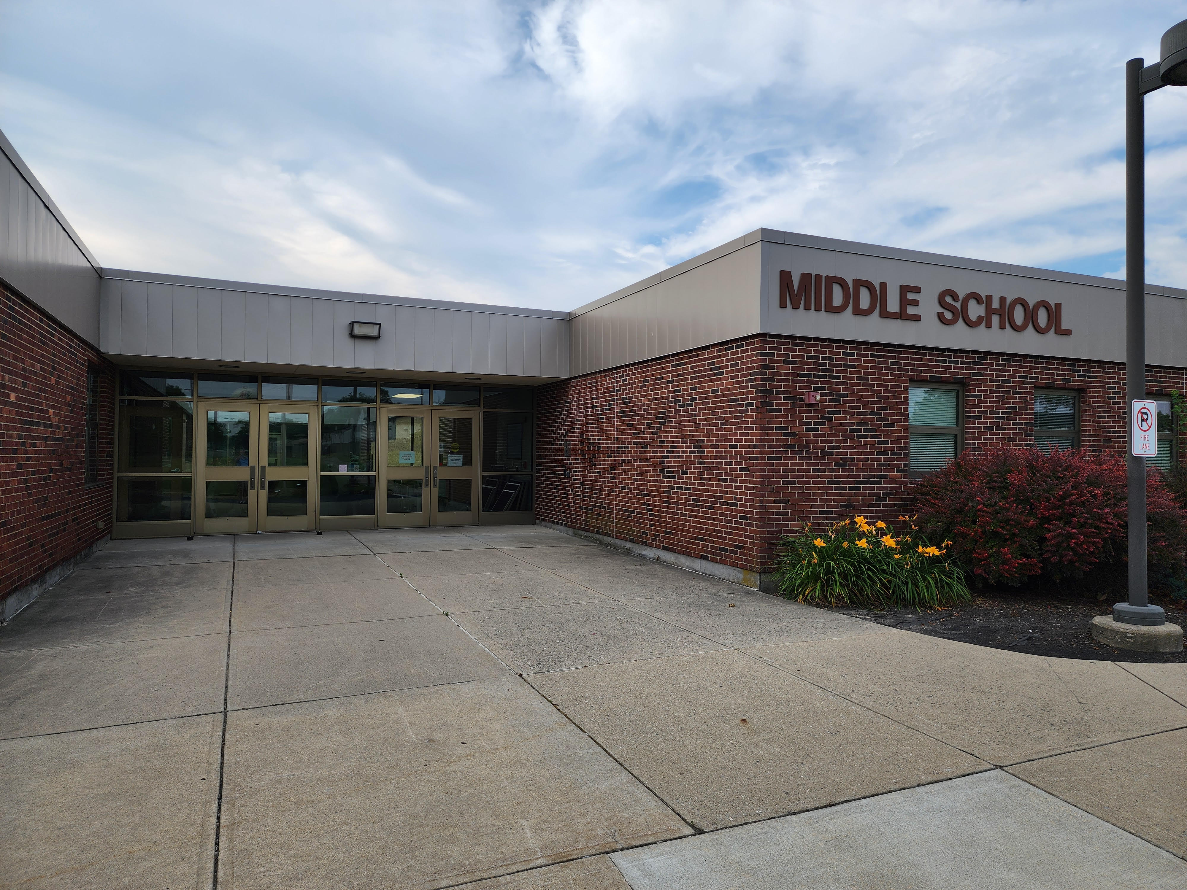 Entrance to Middle School