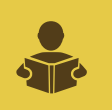 student with book