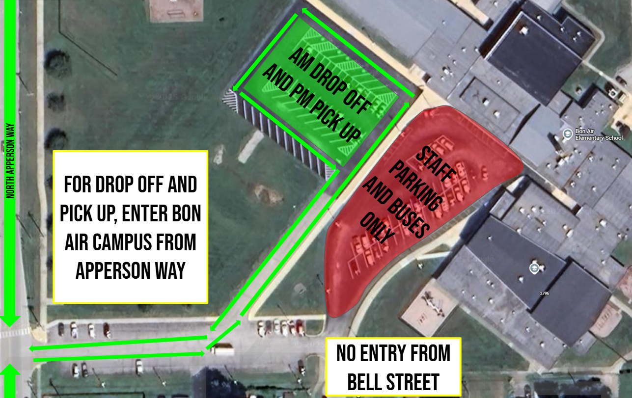 Parking lot map
