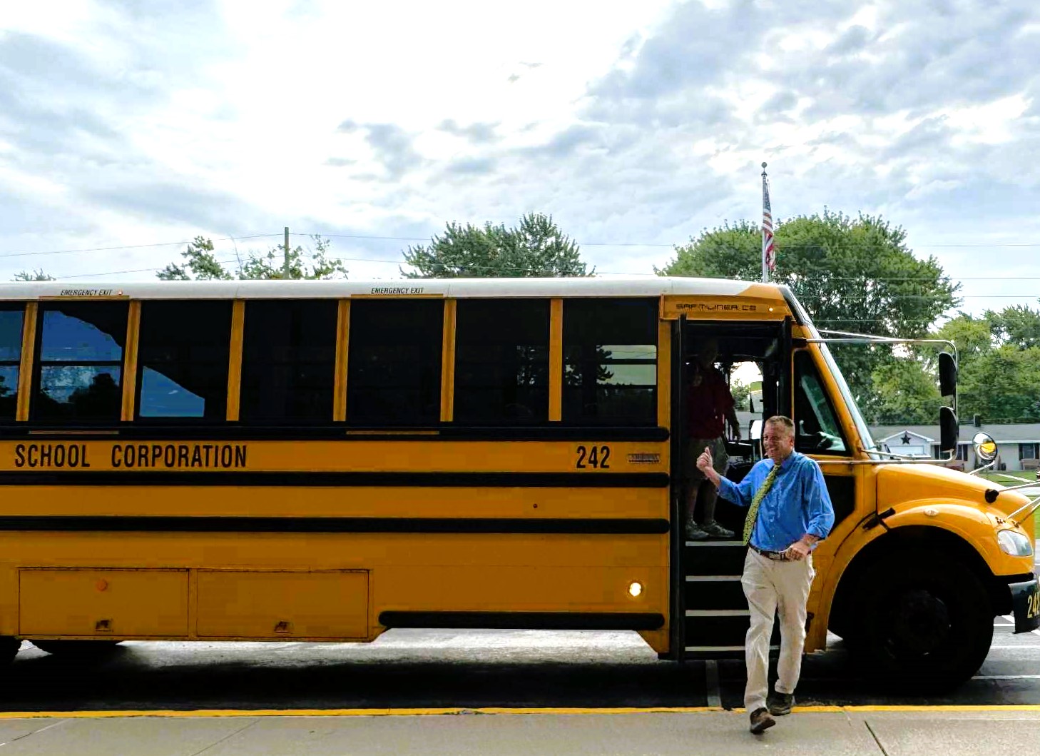 students going back to school