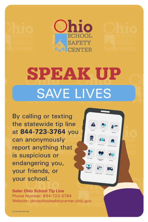 Speak Up – Save Lives info