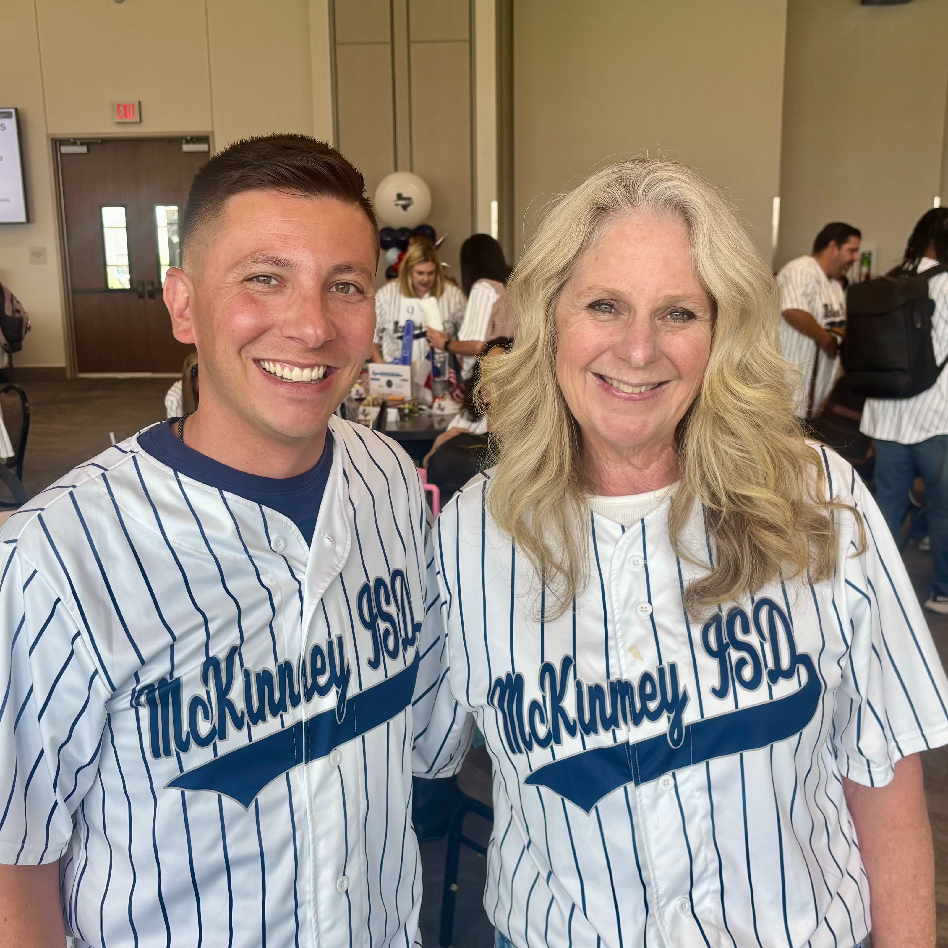 Justin Bourgeios-Delgado, Assistant Principal , and Kim Luyster, Principal of McGowen Elementary