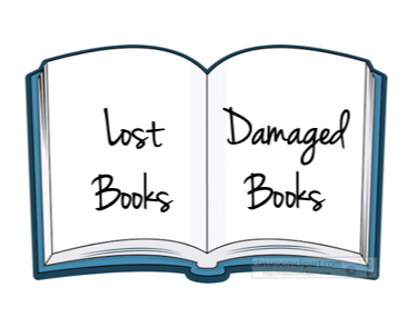 Lost and Damaged Books Icon