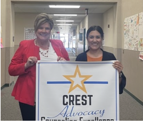 Ms. Washa Received CREST Advocacy Award 2022-2023