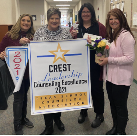 Ms. Washa Received CREST Leadership Award 2021-2022
