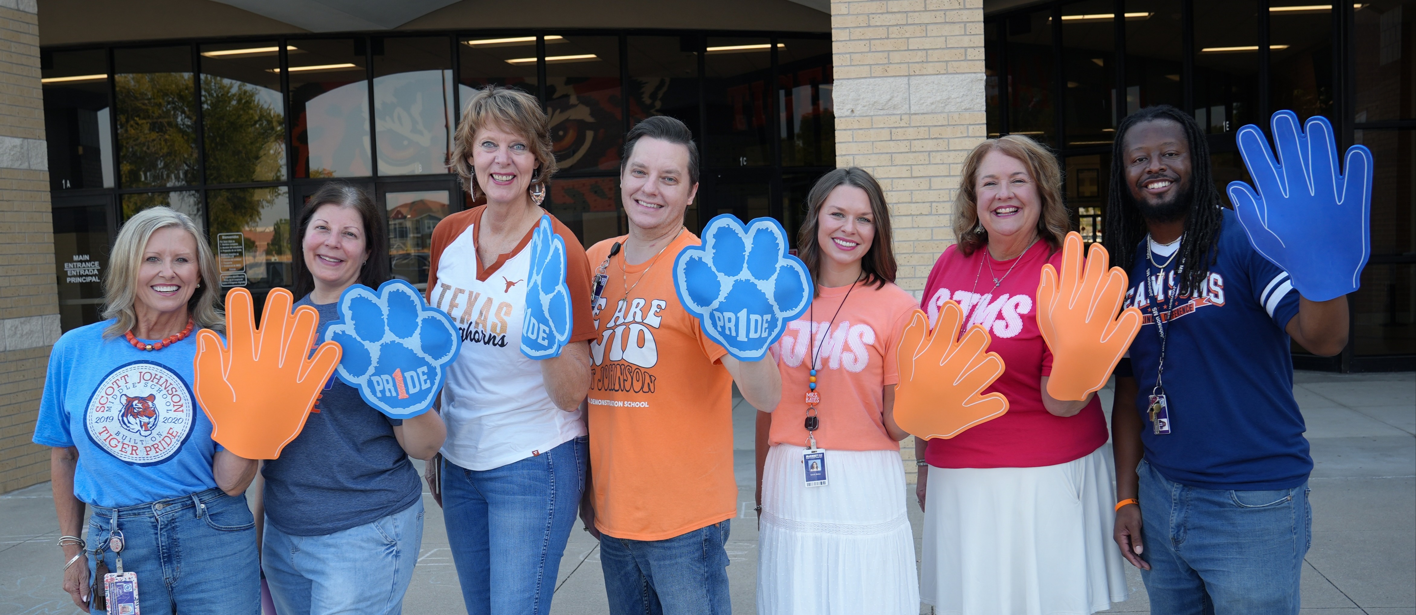 staff high five friday