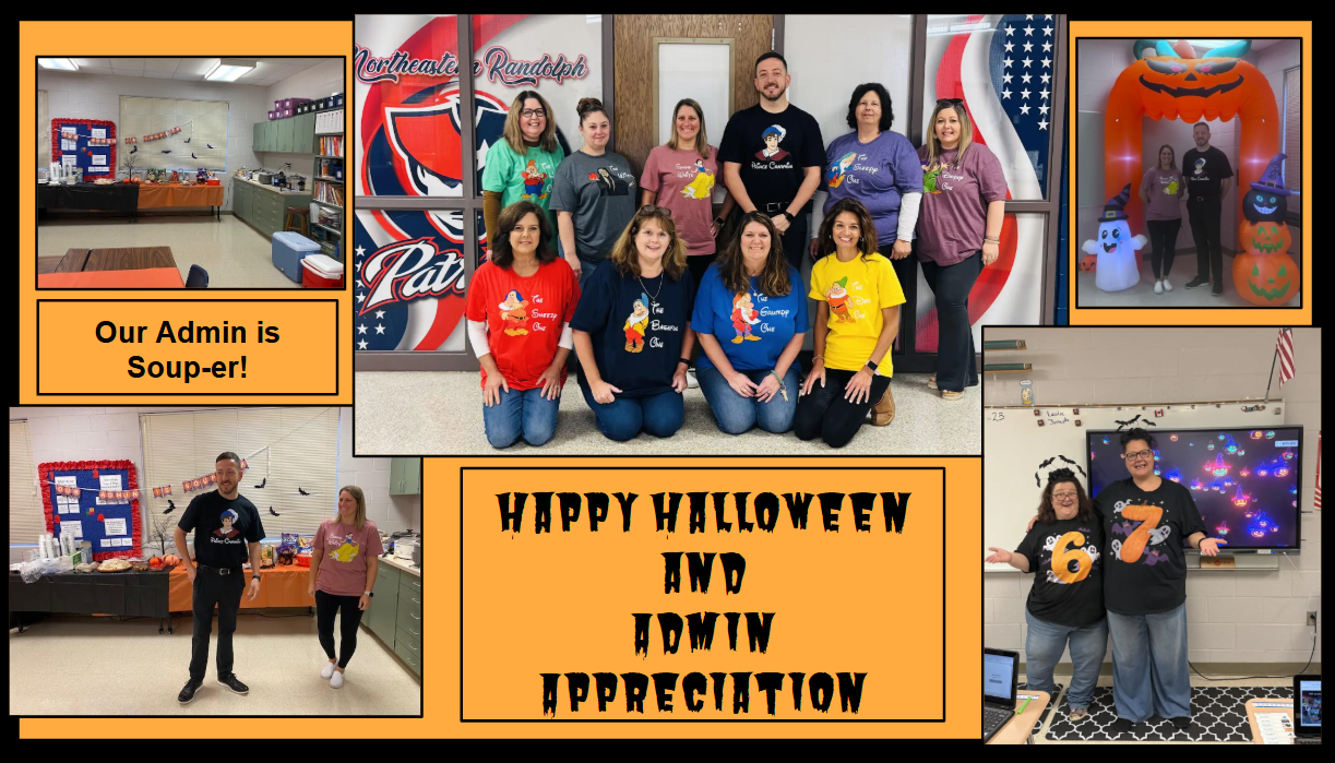 Halloween and Admin Appreciaiton pics