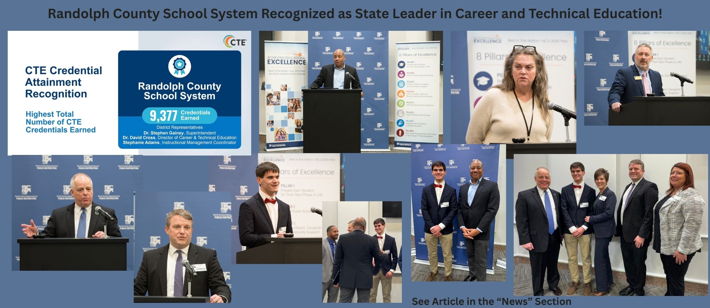 Randolph County School System Recognized as State Leader in Career and Technical Education