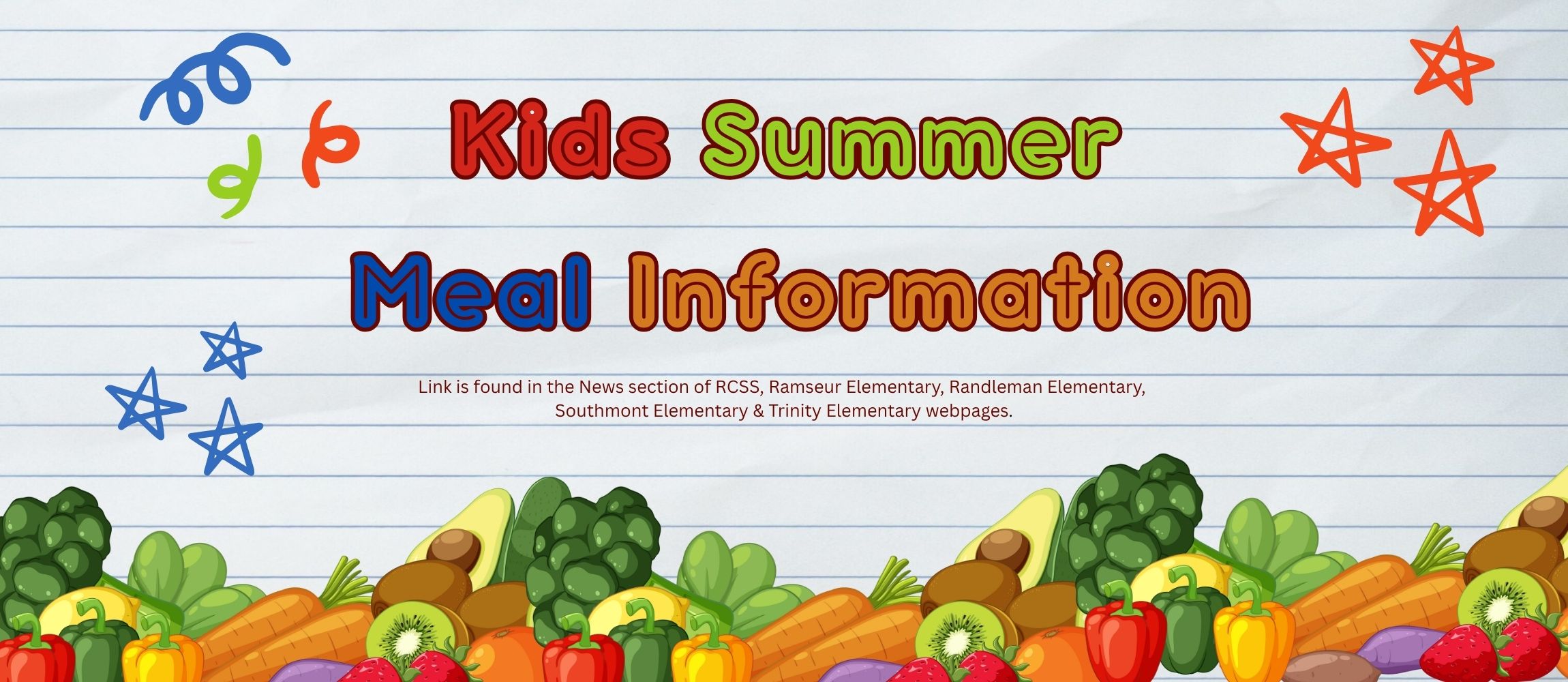 Kids Summer Meal Information