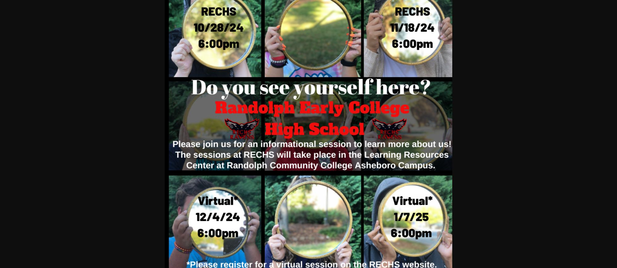 RECHS info sessions