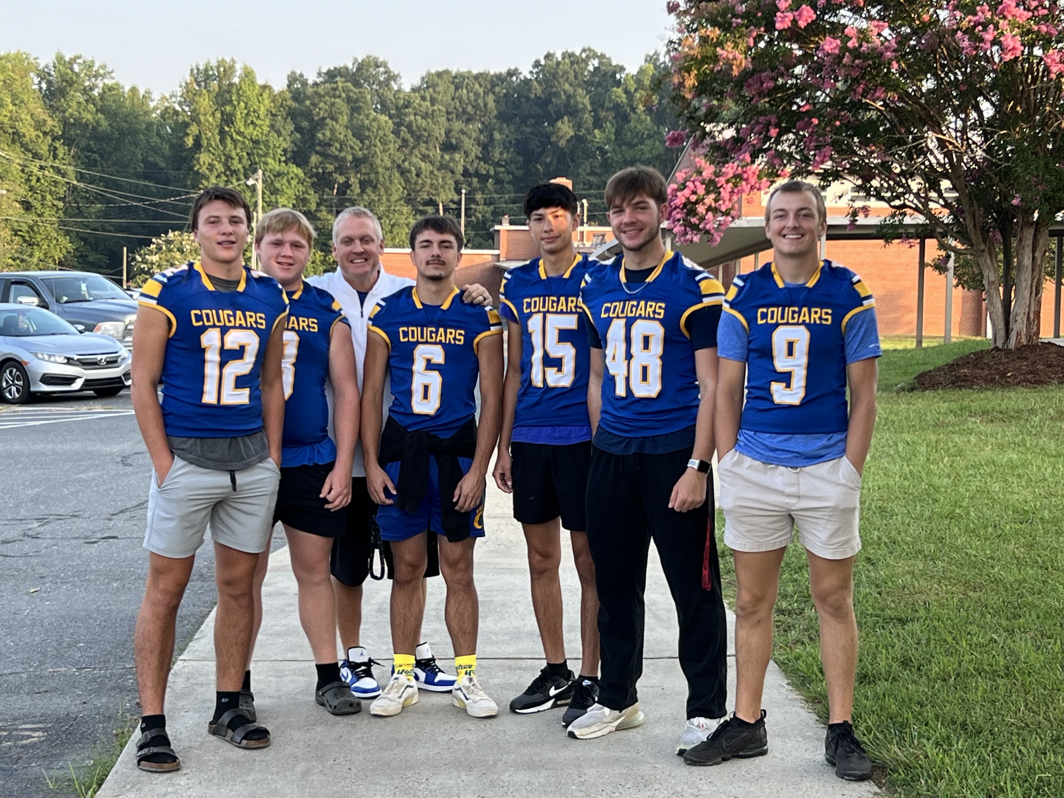 Cougar football visits Seagrove