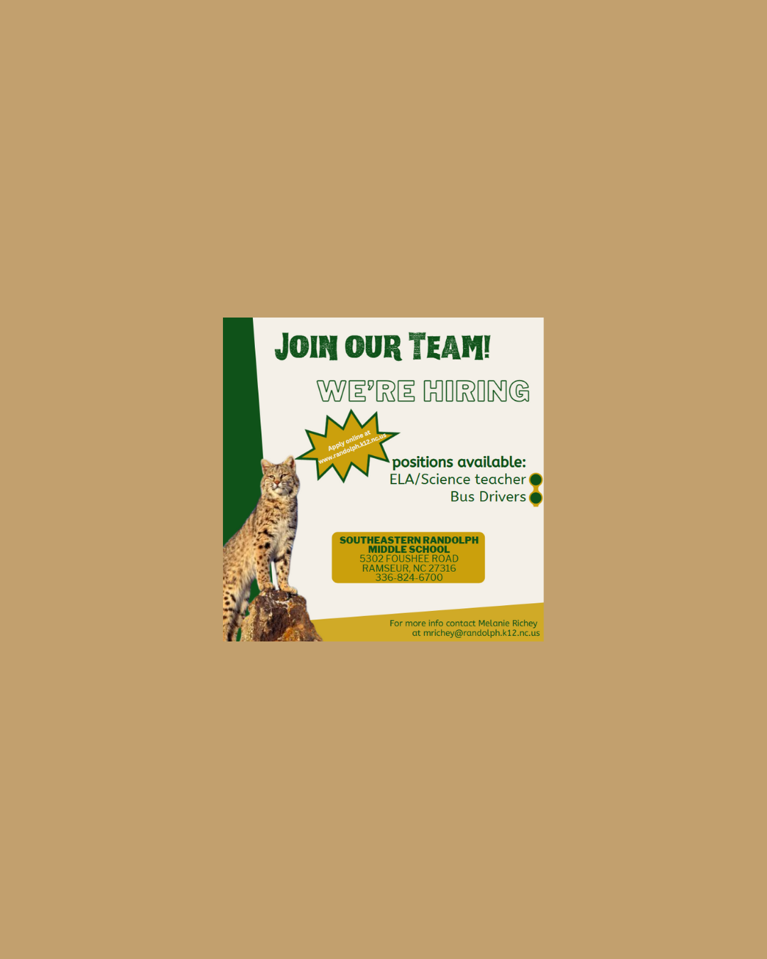 Join our team