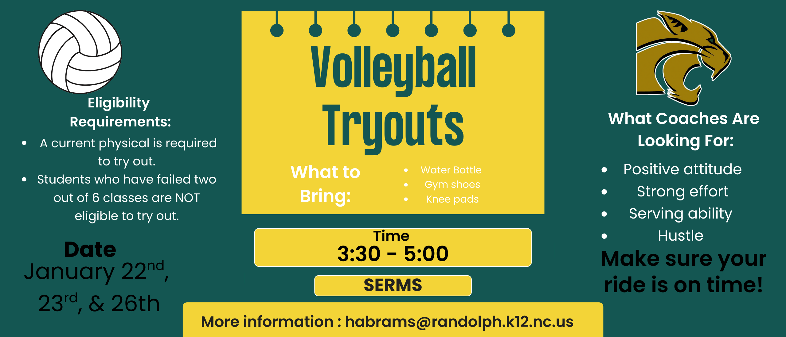Volleyball Tryouts