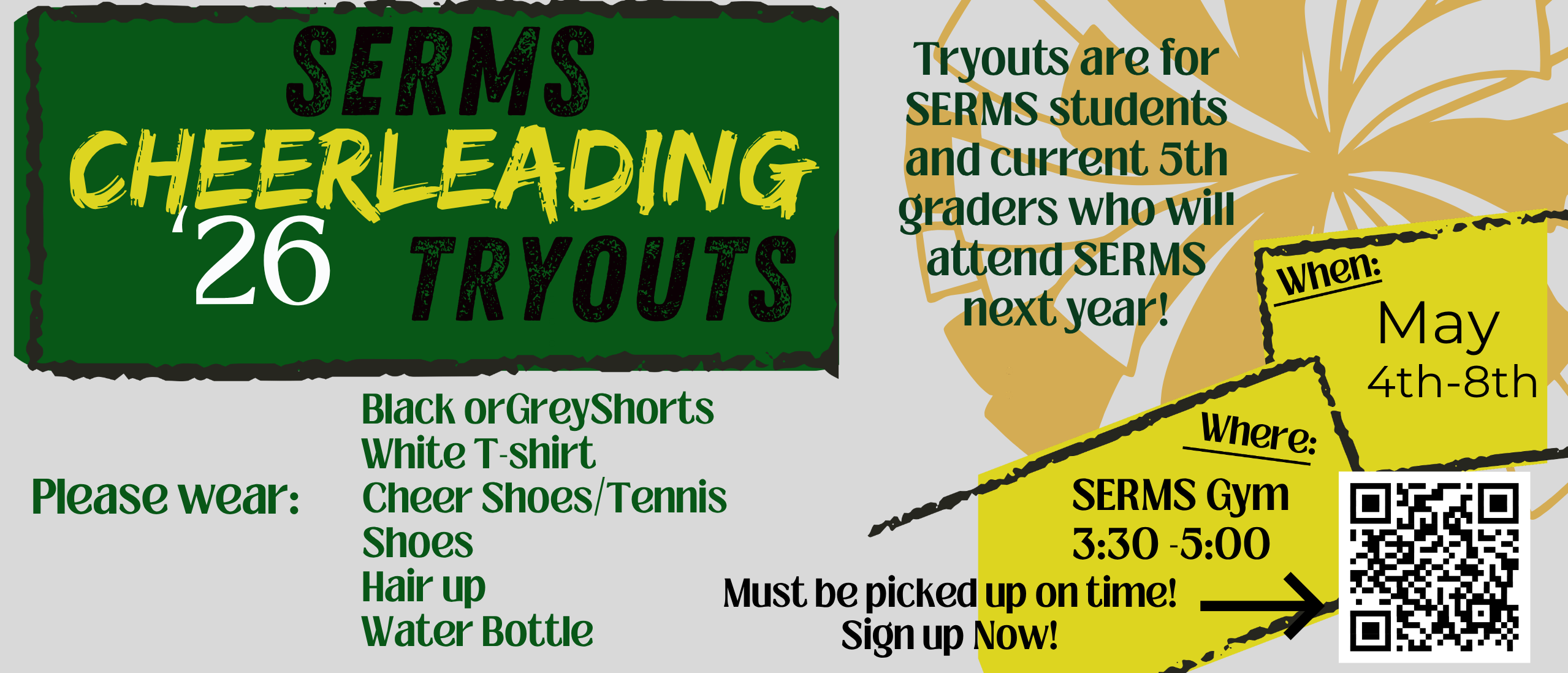 Cheerleading Tryouts