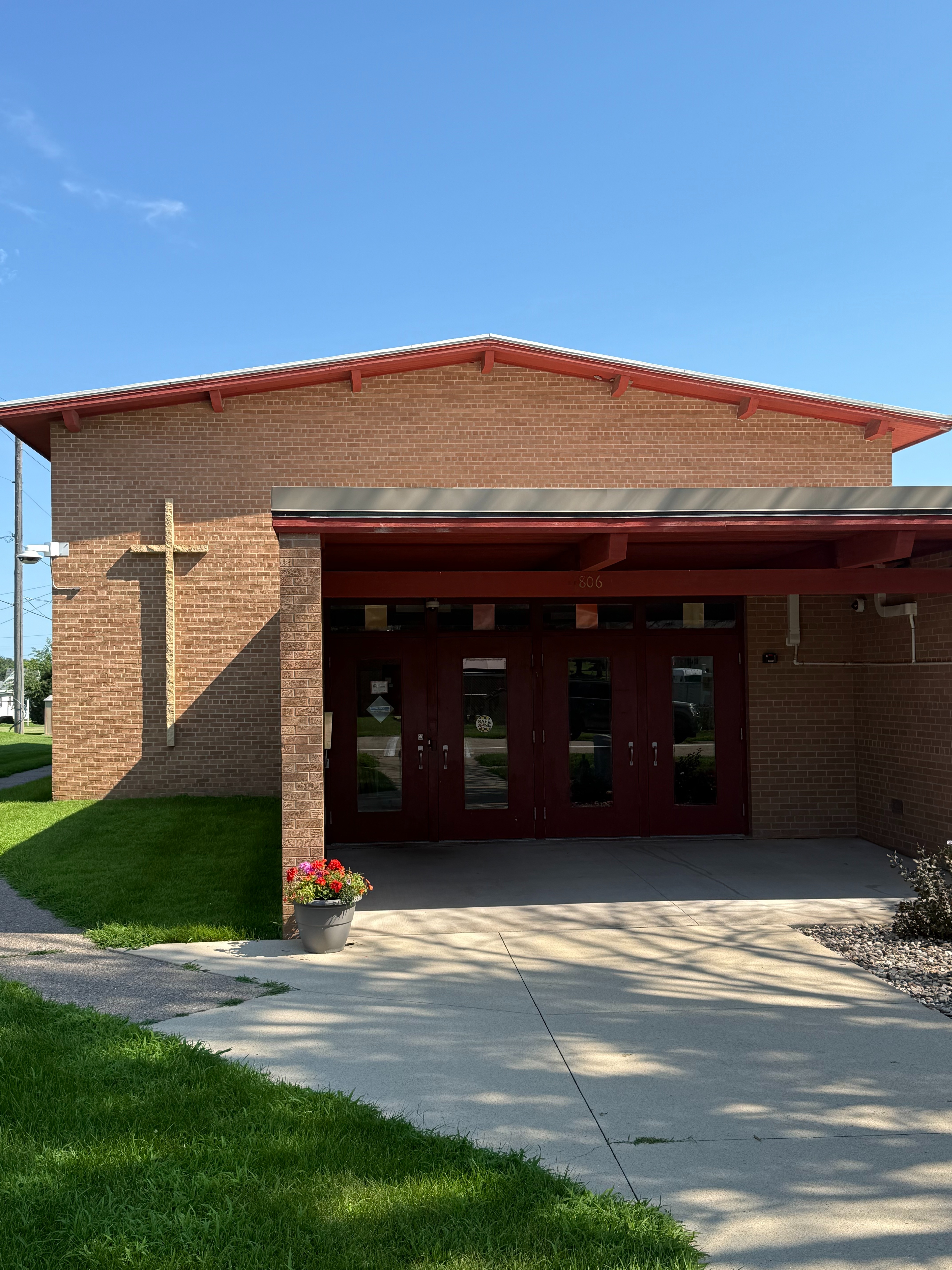 exterior of school