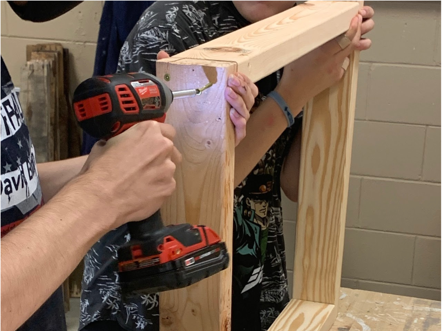 Student building projects