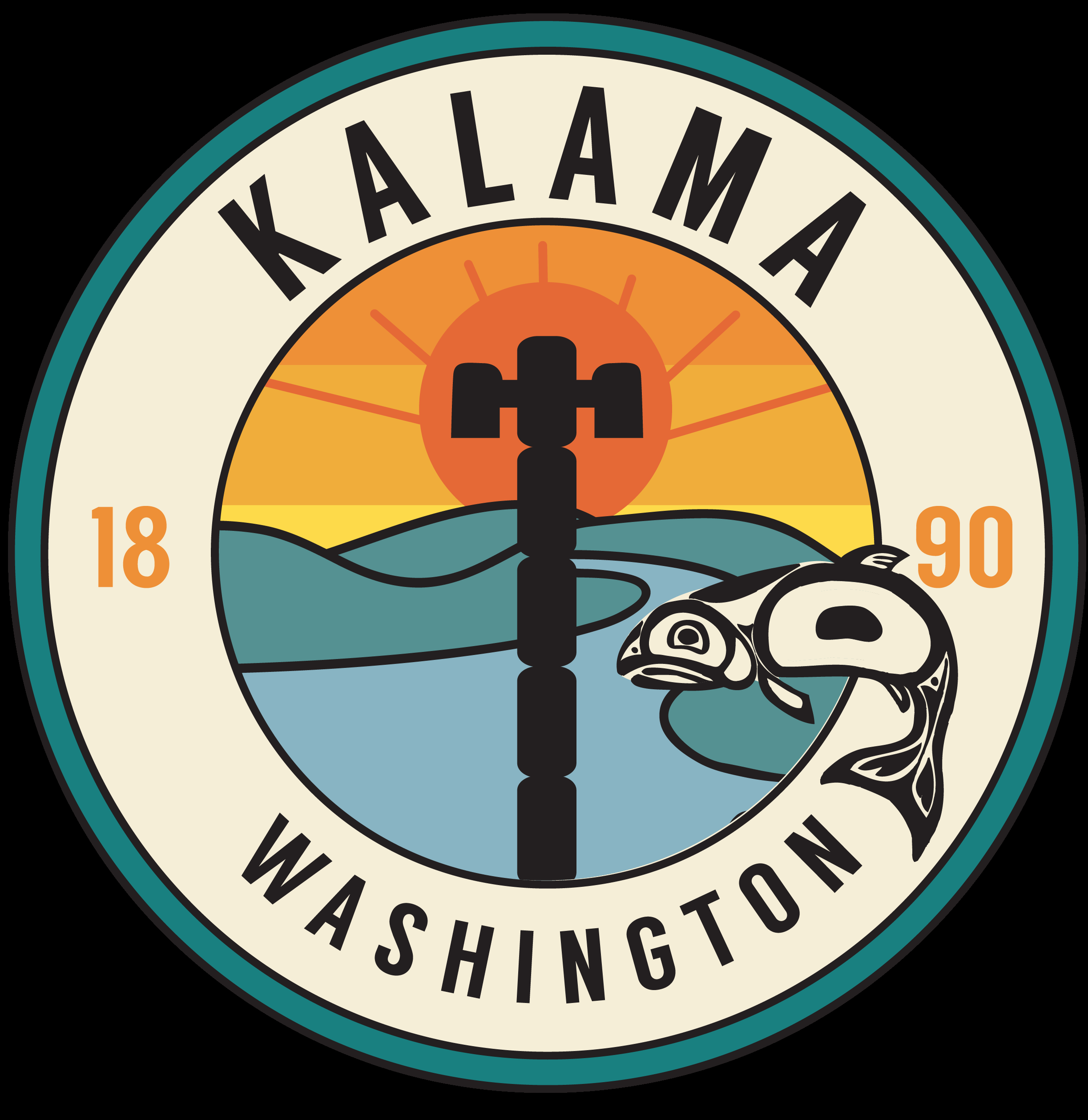 Kalama Washington logo