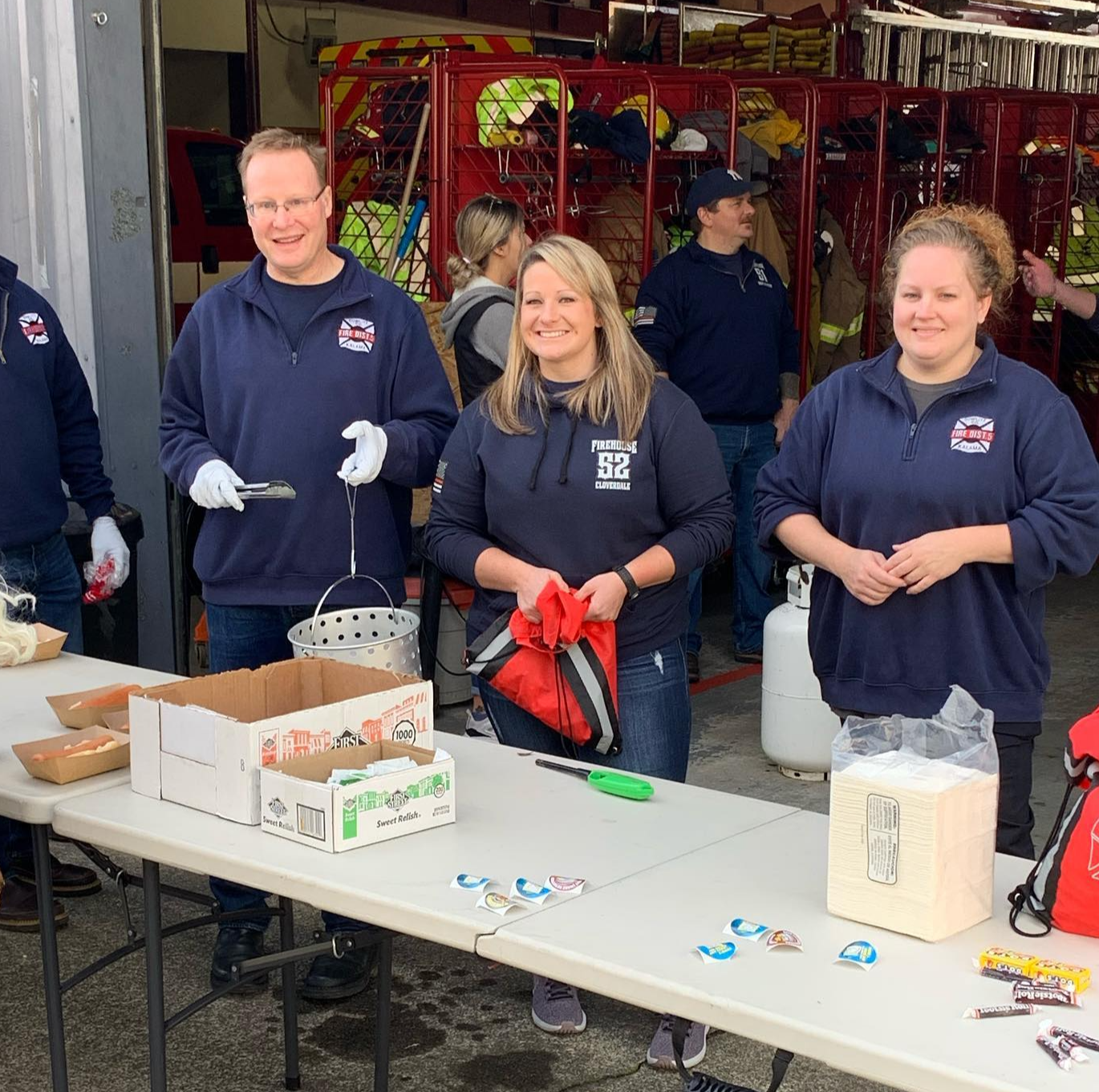 Cowlitz Fire District #5 volunteer BBQ