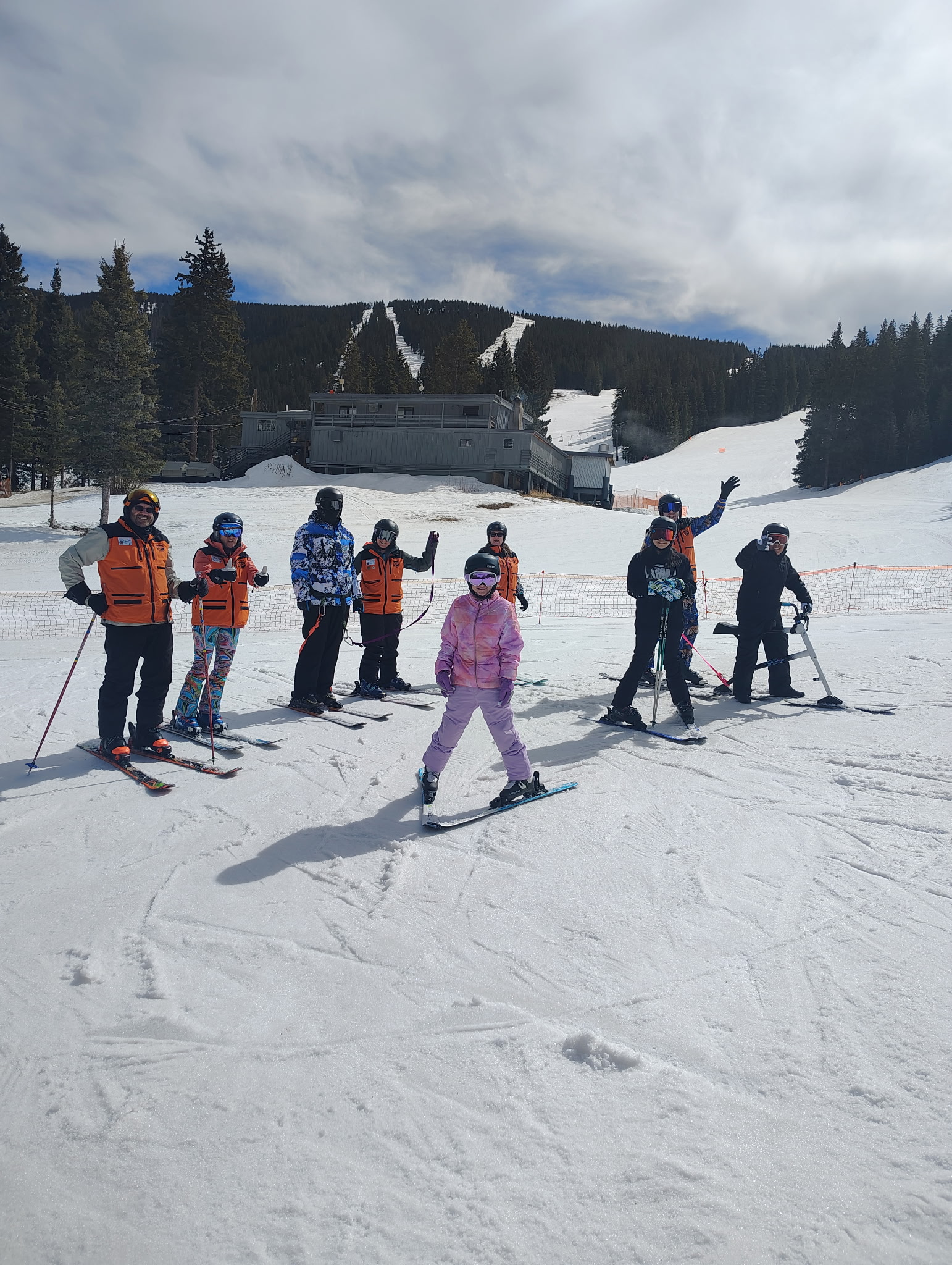 Adaptive Skiing with Life Skills!