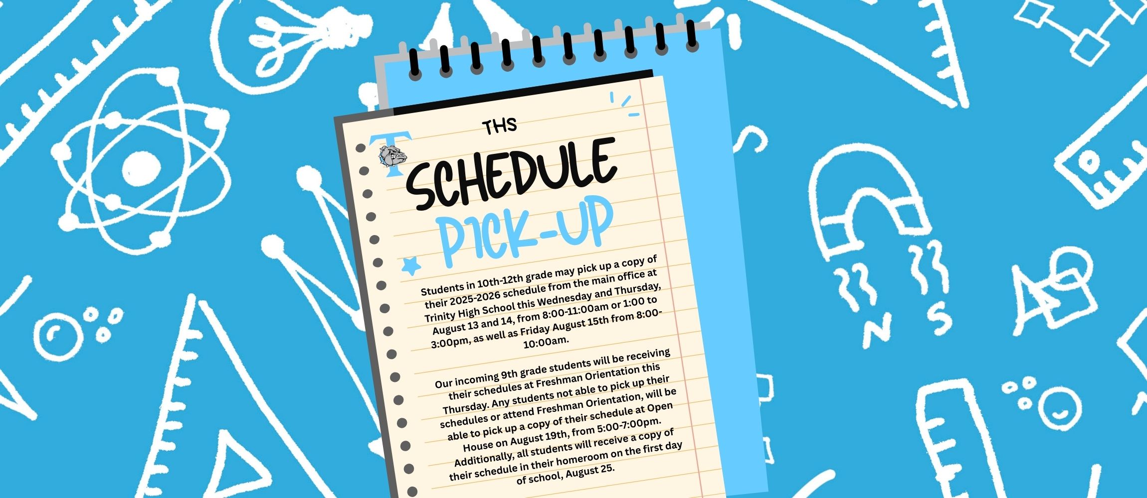 THS Schedule pick up