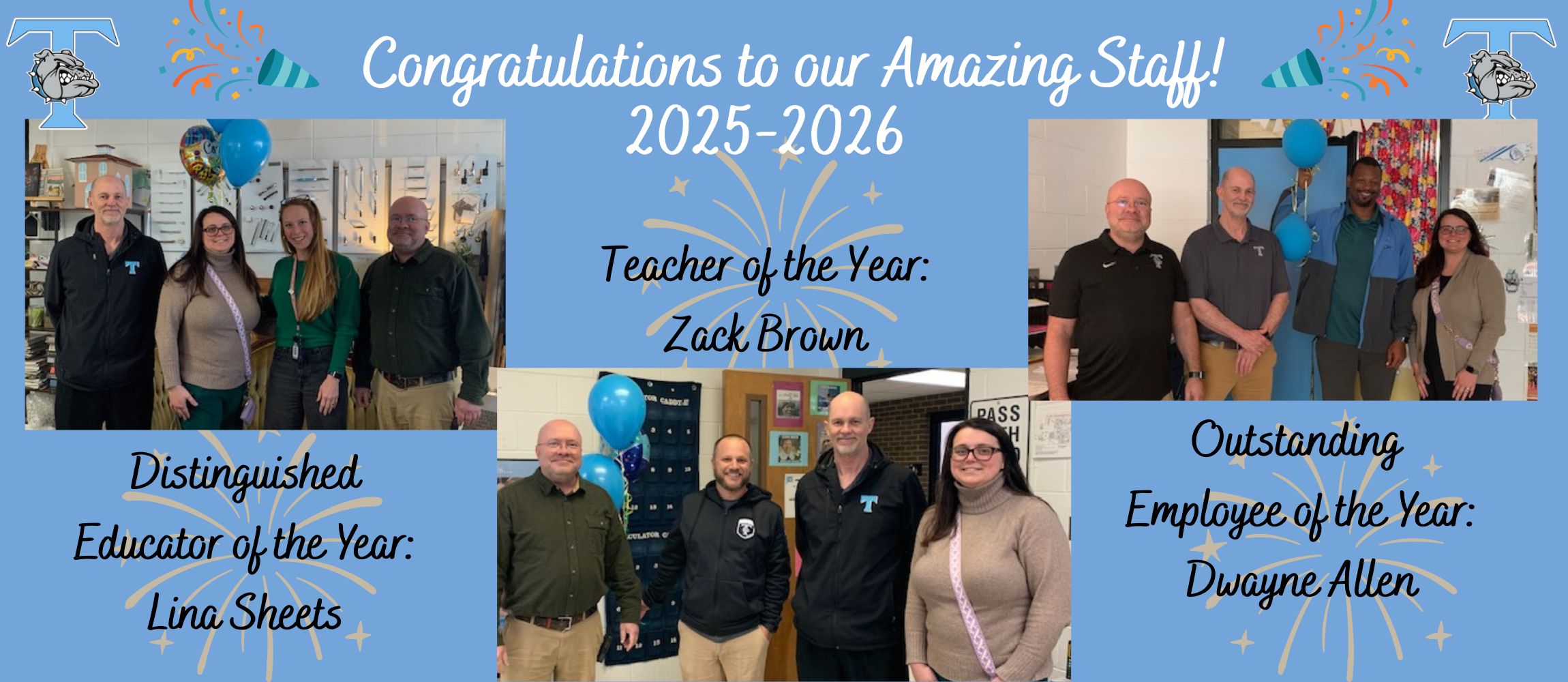 THS celebrates our teacher of the year