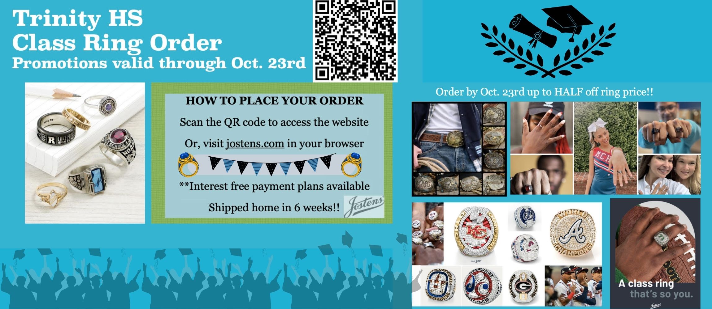 Order information for class rings
