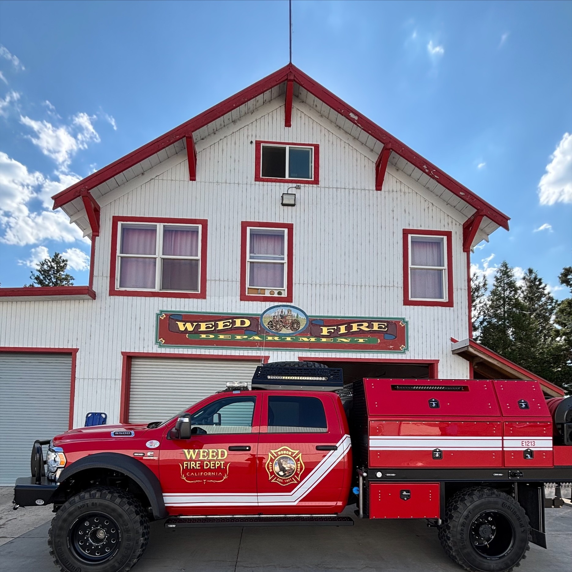 Engine 1214 @ Fire Hall.