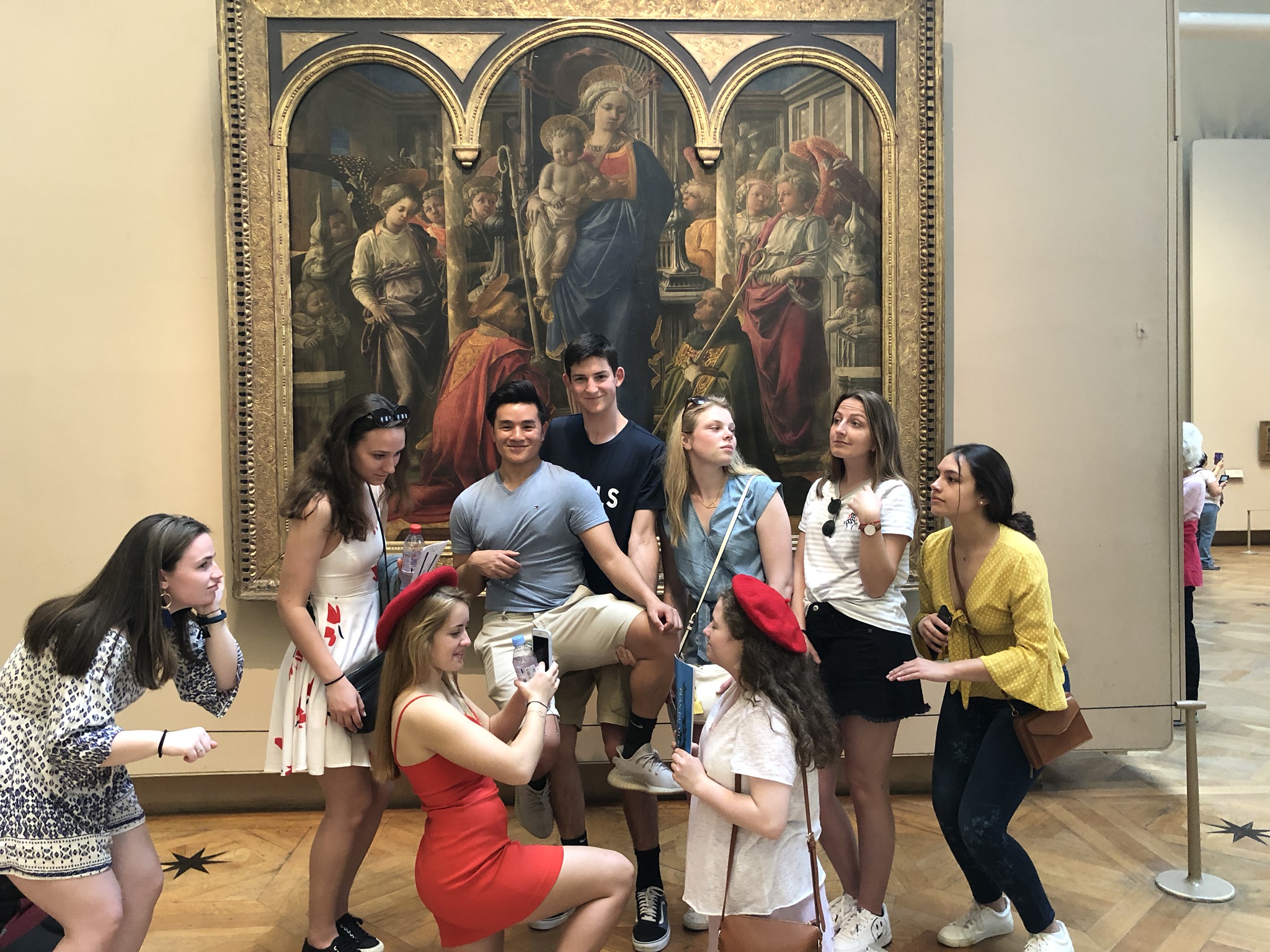 Students Visit the Palace of Versaille