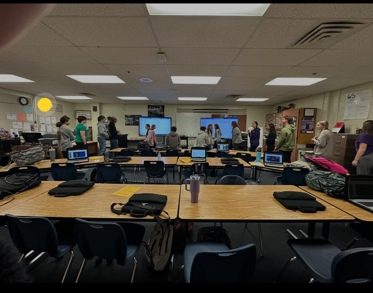 BCA Students competing in Keyboarding  Wars