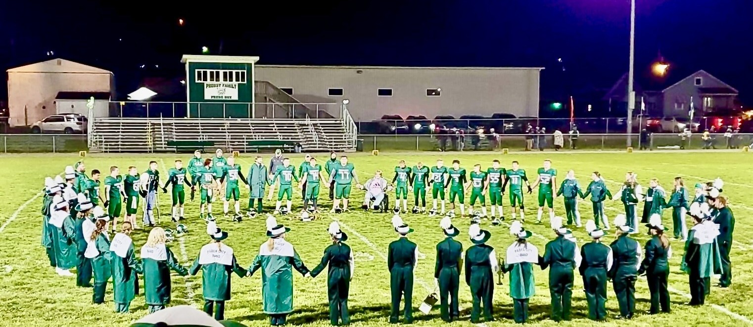 Friday Night Football After Game Alma Mater