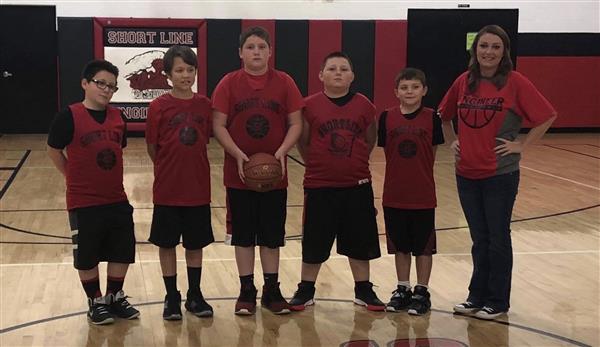 Basketball team photo