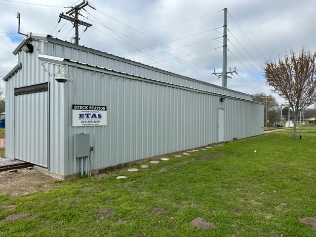 Storage Area for Mini Train