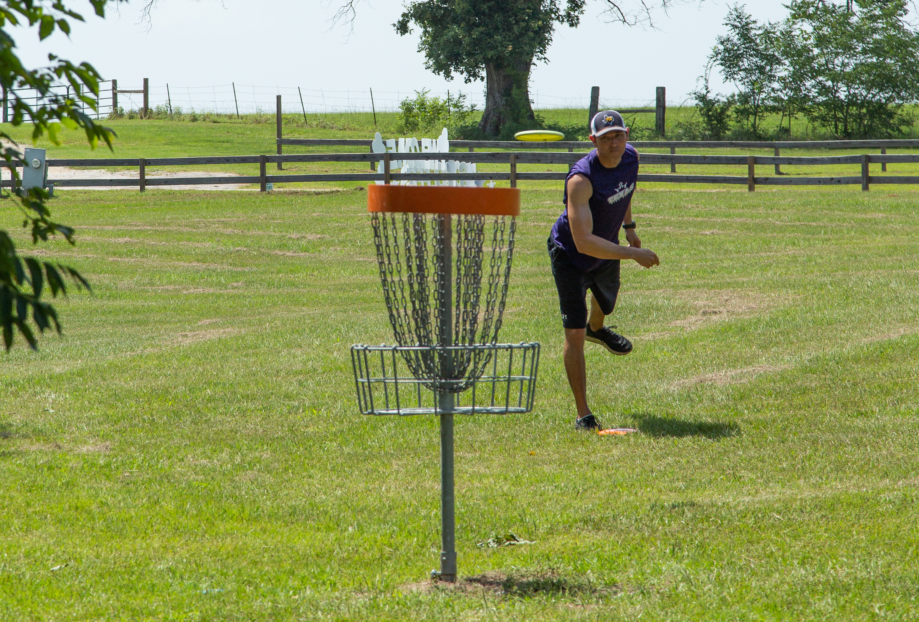 disc golfer