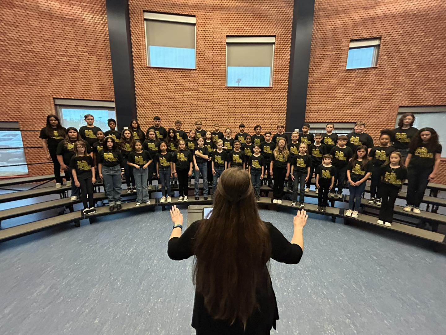 Fifth Grade Honor Choir performance