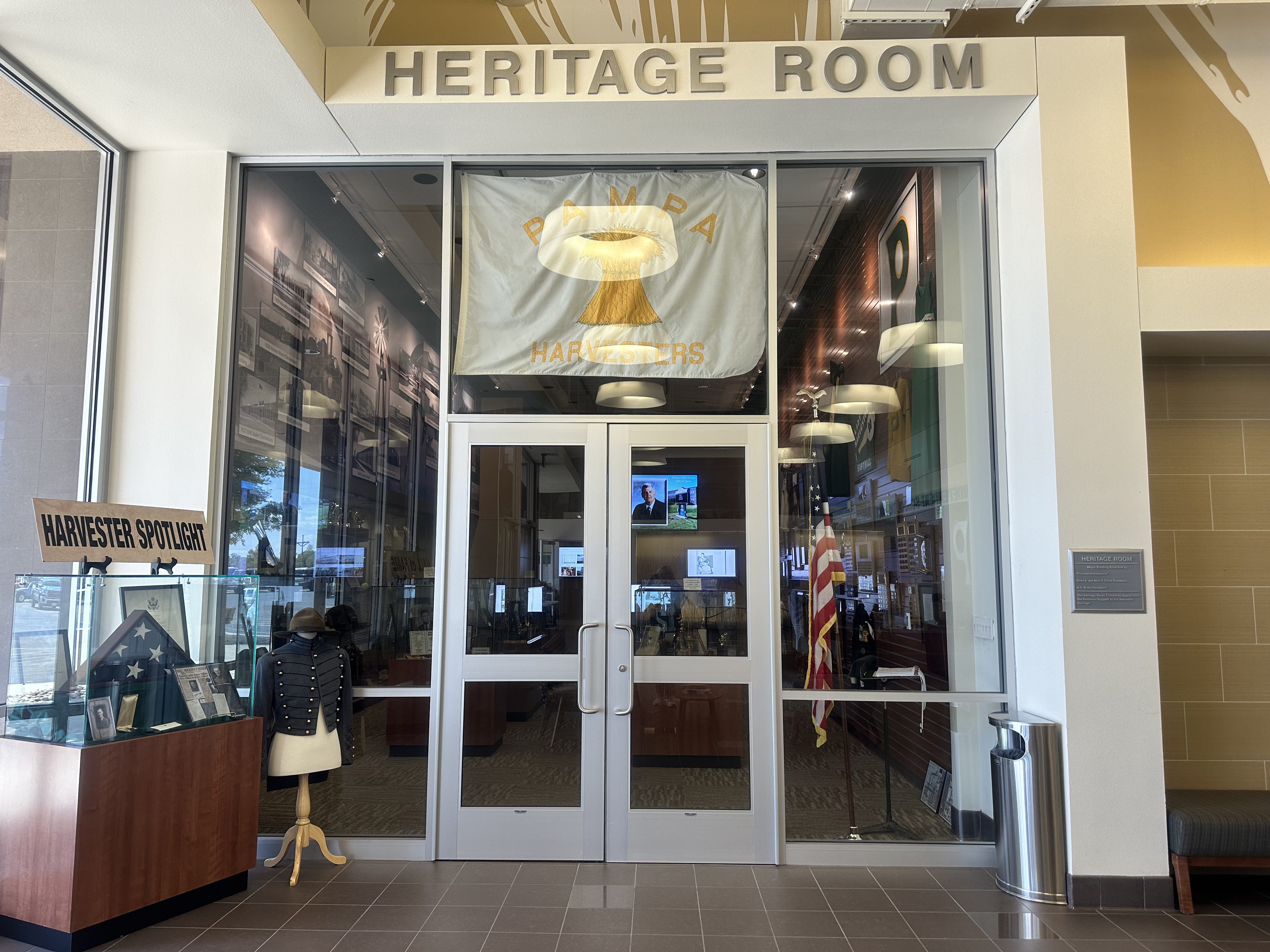 Entrance to the Heritage Room